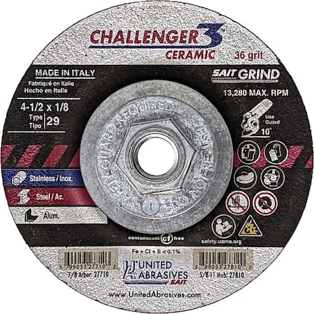 Abrasive Grinding Wheel MPN:27810