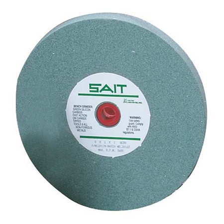 SAIT 28025 Aluminum Oxide Bench Wheel (Grade A80X) 8