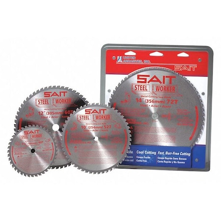 SAIT 77962 Steel Worker Metal-Cutting Carbide Blades 12