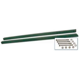 United Visual Products Posts and Hardware for Outdoor Message Center - Woodland Green UVMCP-GN
