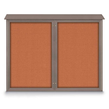 Single Door Enclosed Indoor Letterboard MPN:UV1124-BLACK-BARBLU