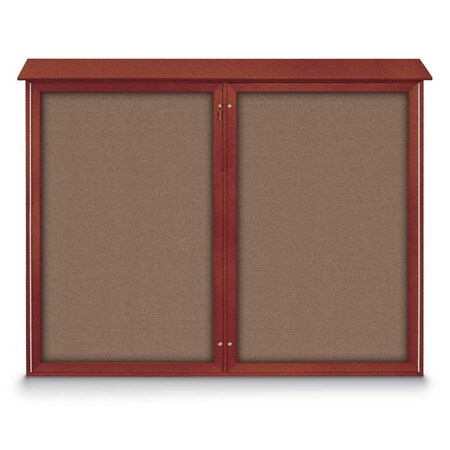 Single Door Enclosed Indoor Letterboard MPN:UV1124-BLACK-BLUE