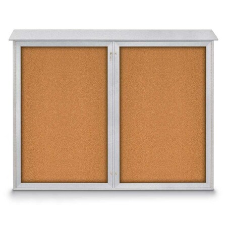 Single Door Enclosed Indoor Letterboard MPN:UV1124-BLACK-HUNGRN