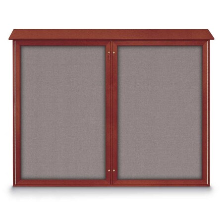 Single Door Enclosed Indoor Letterboard MPN:UV1124-BLACK-LICORI