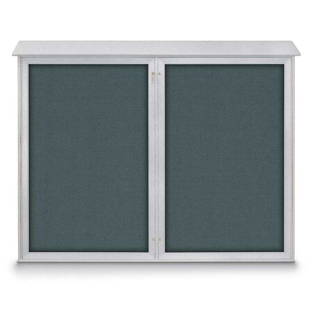 Single Door Enclosed Indoor Letterboard MPN:UV1124-BRONZE-BLACK