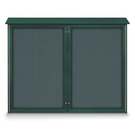 Single Door Enclosed Indoor Letterboard MPN:UV1124-SATIN-BLACK