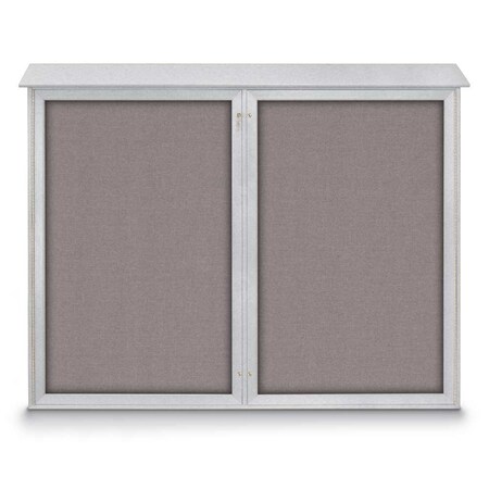 Single Door Enclosed Indoor Letterboard MPN:UV1124-SATIN-LICORI