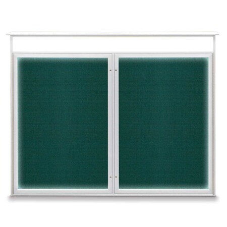 Single Door Enclosed Indoor Letterboard MPN:UV1124SD3036-BRONZE-BURGUN