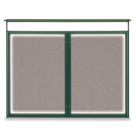 Single Door Enclosed Indoor Letterboard MPN:UV1124SD3036-SATIN-BURGUNVL