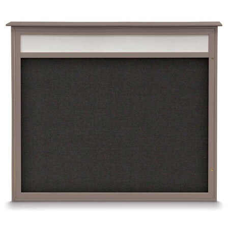 Double Door Enclosed Indoor Letterboard MPN:UV11255-BLACK-BLUE