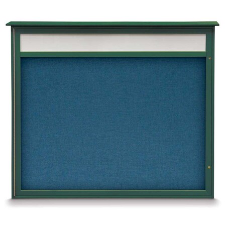 Double Door Enclosed Indoor Letterboard MPN:UV11255-BLACK-BURGUNVL