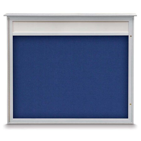 Double Door Enclosed Indoor Letterboard MPN:UV11255-BLACK-HUNGRN