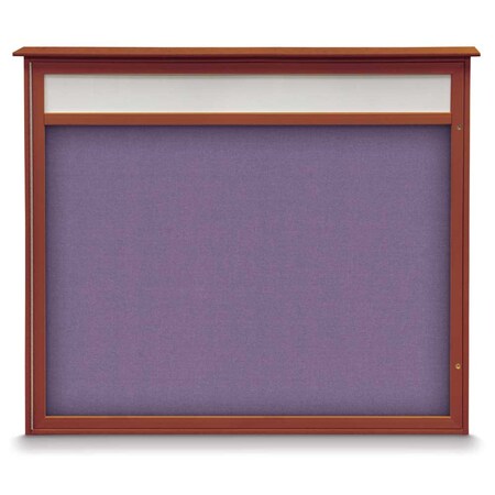 Double Door Enclosed Indoor Letterboard MPN:UV11255-BRONZE-BURGUN