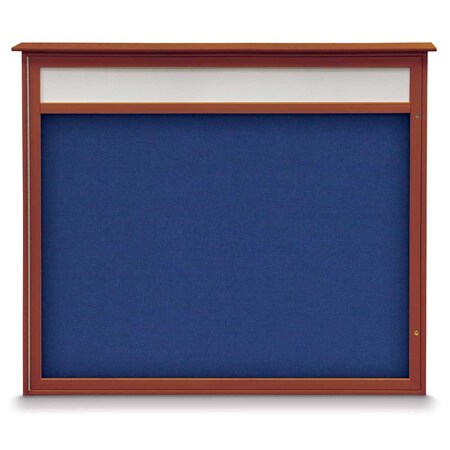 Double Door Enclosed Indoor Letterboard MPN:UV11255-BRONZE-BURGUNVL