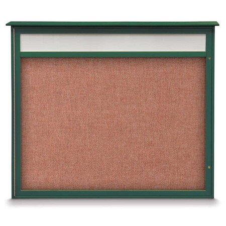 Double Door Enclosed Indoor Letterboard MPN:UV11255-BRONZE-GREY
