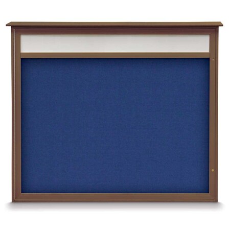 Double Door Enclosed Indoor Letterboard MPN:UV11255-SATIN-BURGUNVL