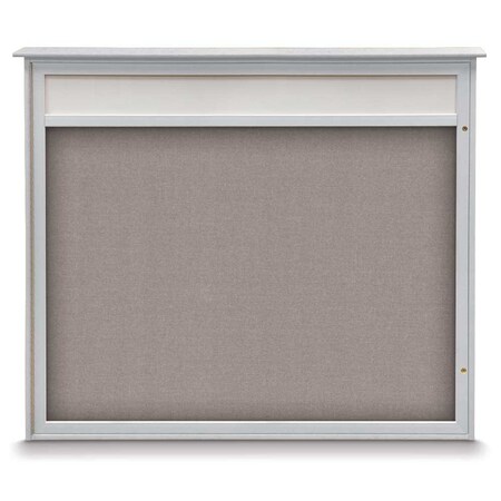 Double Door Enclosed Indoor Letterboard MPN:UV11255-SATIN-LICORI