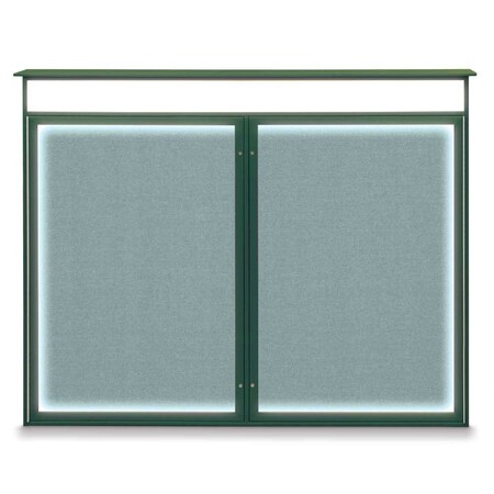 Double Door Enclosed Indoor Letterboard MPN:UV1126-BLACK-LICORI