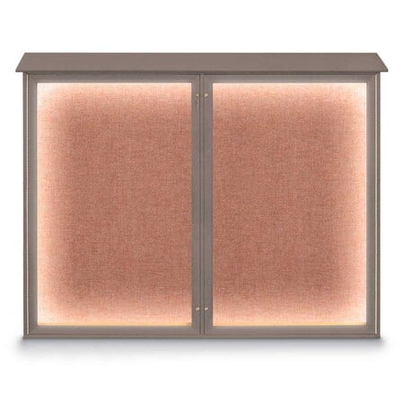 Double Door Enclosed Indoor Letterboard MPN:UV1127-BLACK-LICORI