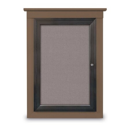 Single Door Enclosed Cathedral Letterboa, UV1299CD-BLACK-BLACK MPN:UV1299CD-BLACK-BLACK