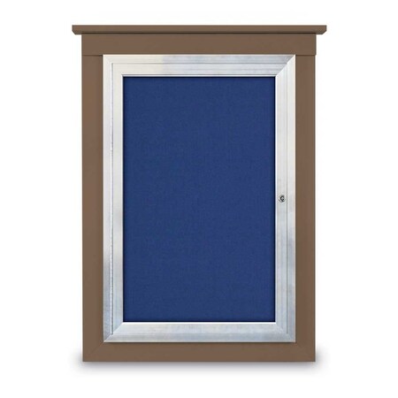 Single Door Enclosed Cathedral Letterboa, UV1299CD-BLACK-BURGUN MPN:UV1299CD-BLACK-BURGUN