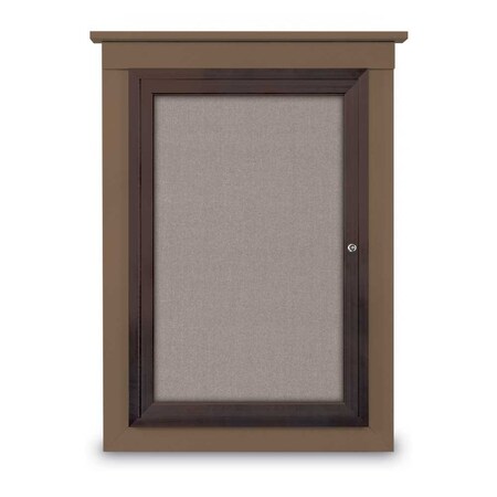 Single Door Enclosed Cathedral Letterboa MPN:UV1300CD-BLACK-GREEN