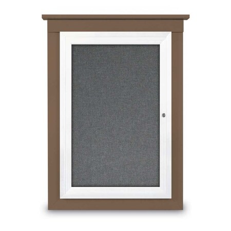 Single Door Enclosed Cathedral Letterboa MPN:UV1301CD-BLACK-BLUE
