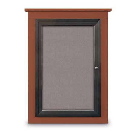 Single Door Enclosed Cathedral Letterboa, UV1302CD-BLACK-BLUE MPN:UV1302CD-BLACK-BLUE