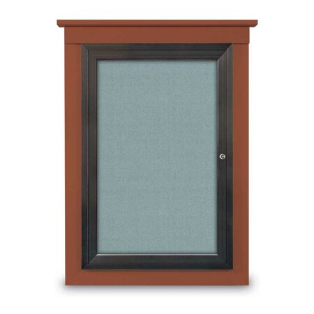 Single Door Enclosed Cathedral Letterboa, UV1302CD-SATIN-BLACK MPN:UV1302CD-SATIN-BLACK