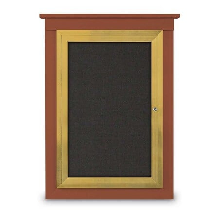 Single Door Enclosed Letterboard, 43