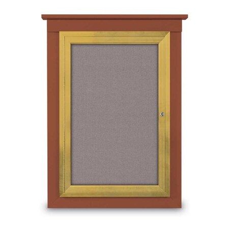 Single Door Enclosed Letterboard, 43