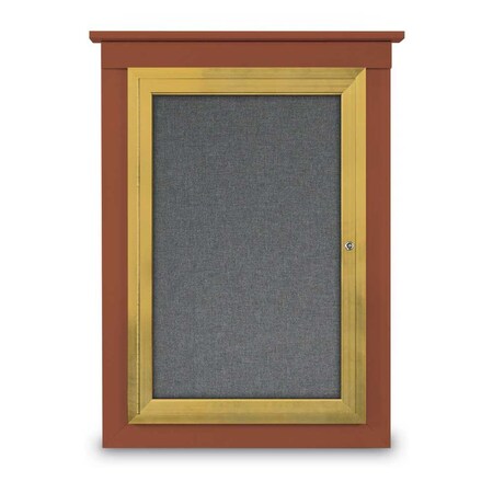 Single Door Enclosed Letterboard, 43