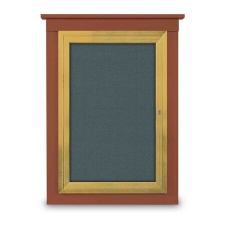 Single Door Enclosed Letterboard, 43