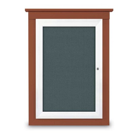 Single Door Enclosed Letterboard, 47