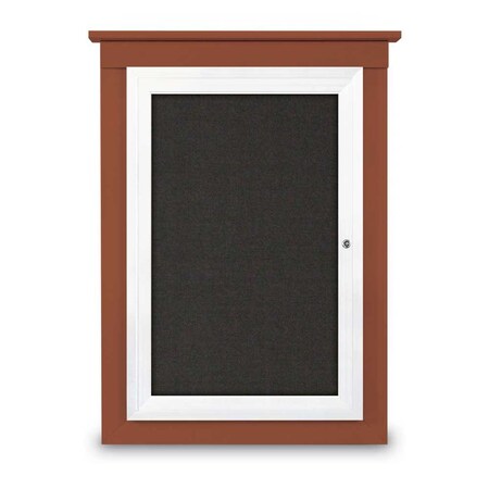 Single Door Enclosed Letterboard, 47