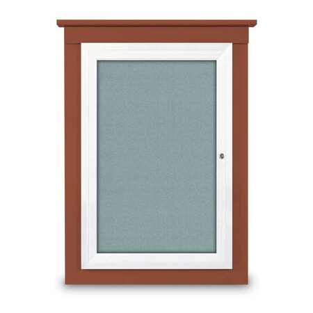 Single Door Enclosed Letterboard, 47