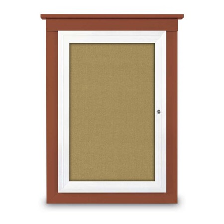 Single Door Enclosed Letterboard, 47