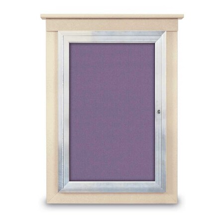 Single Door Enclosed Letterboard, 60