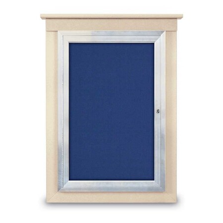 Single Door Enclosed Letterboard, 60