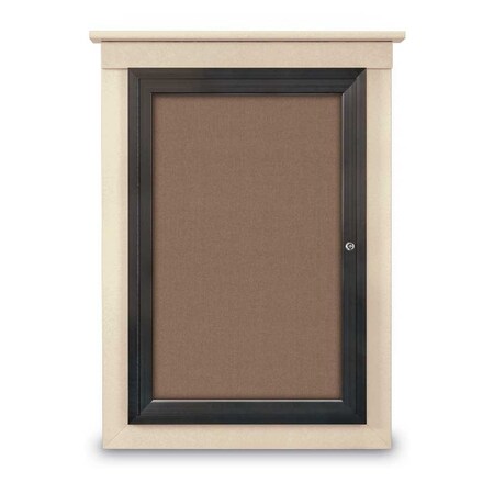 Single Door Enclosed Letterboard, 60
