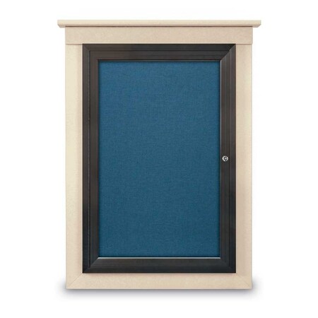 Single Door Enclosed Letterboard, 60