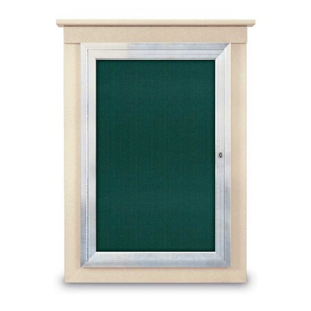 Single Door Enclosed Letterboard, 60