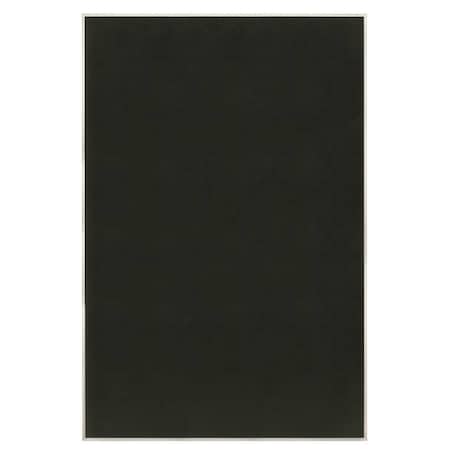 Bulletin Board, Fabric, 48H x 72W In MPN:UV646AEZ-BLACK-SATIN