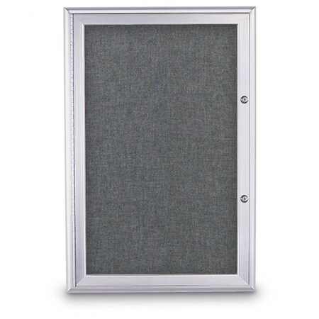 Single Door Radius Plus Corkboard, 24
