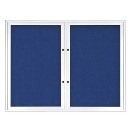 Double Door Radius Plus Corkboard, 42
