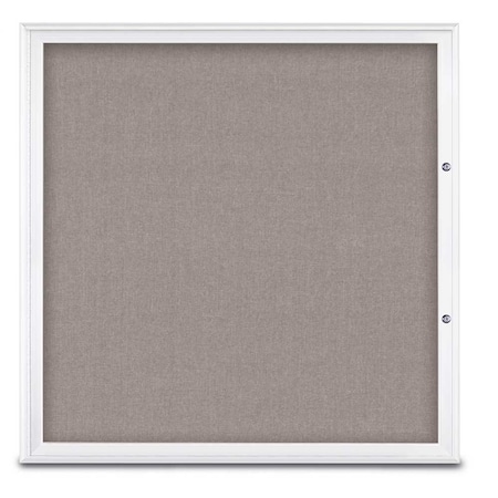 Single Door Radius Plus Corkboard, 48