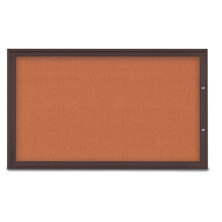 Single Door Radius Plus Corkboard, 60