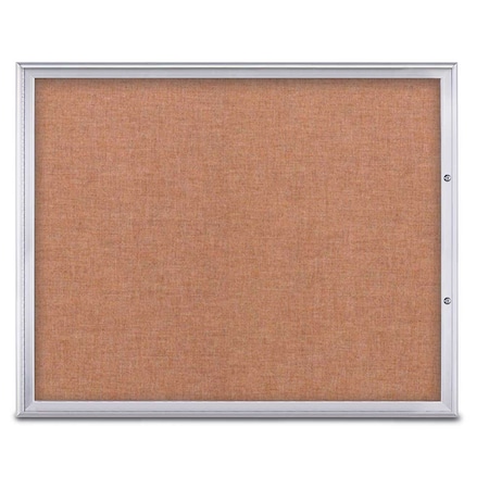 Single Door Radius Plus Corkboard, 60