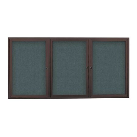 Triple Door Radius Corkboard, 72