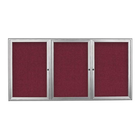 Triple Door Radius Corkboard, 72